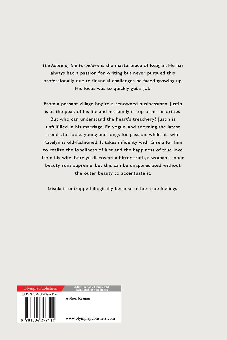 Rückseite: 9781804397114 | The Allure of the Forbidden | Reagan | Taschenbuch | Englisch | 2024