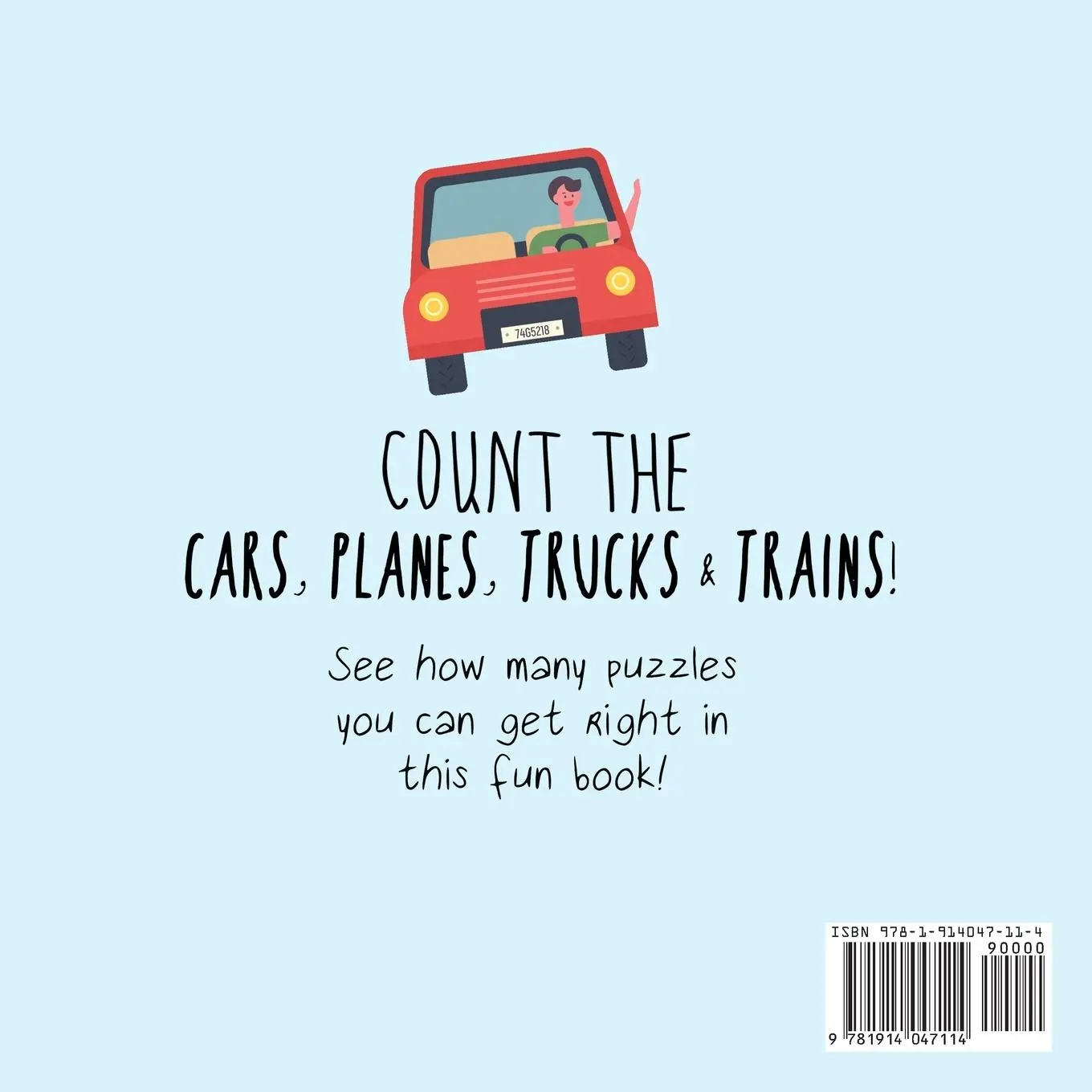 Rückseite: 9781914047114 | Count the Cars, Planes, Trucks &amp; Trains! | Webber Books | Taschenbuch