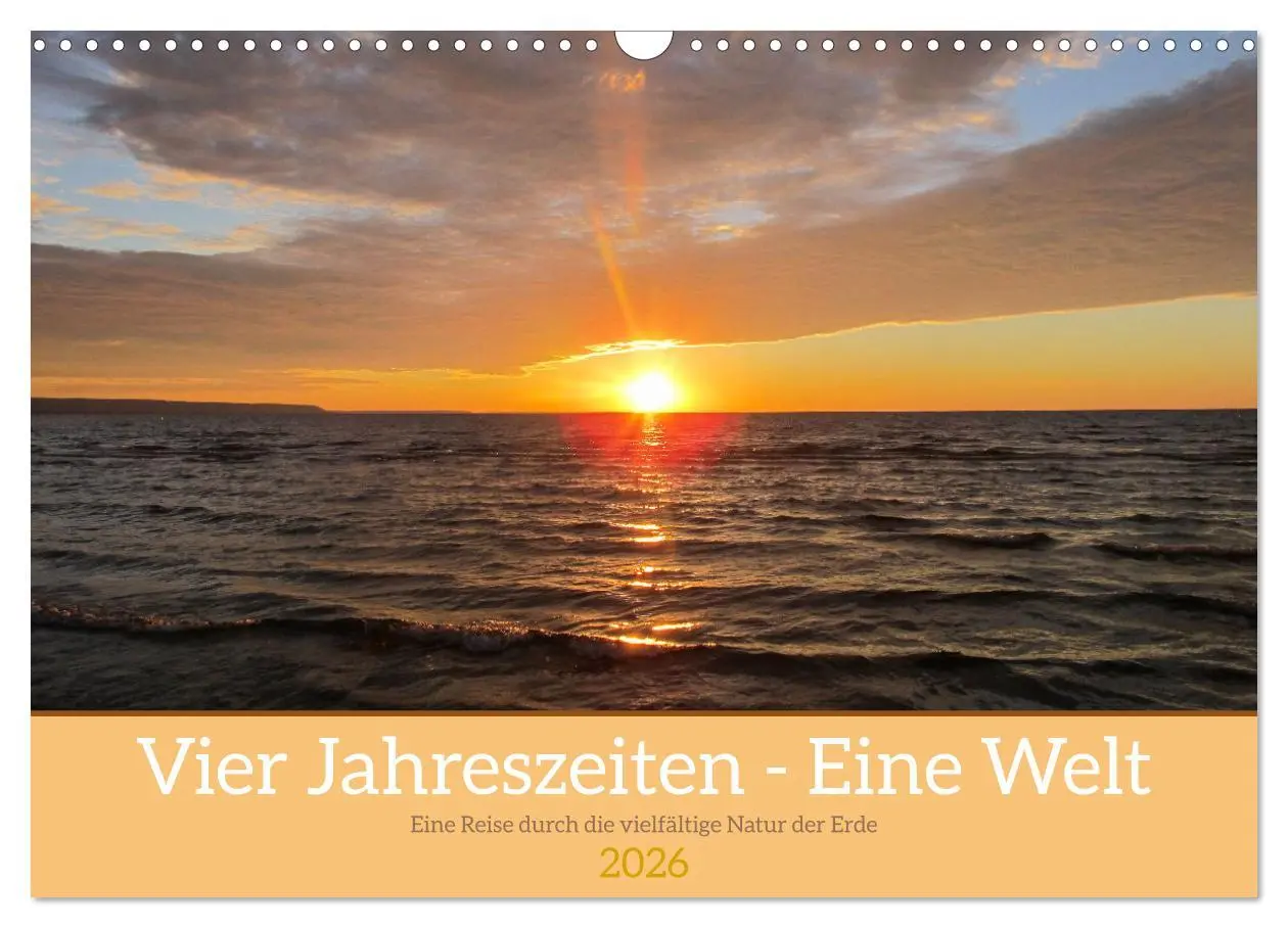 Cover: 9783457397114 | Vier Jahreszeiten - Eine Welt (Wandkalender 2026 DIN A3 quer),...