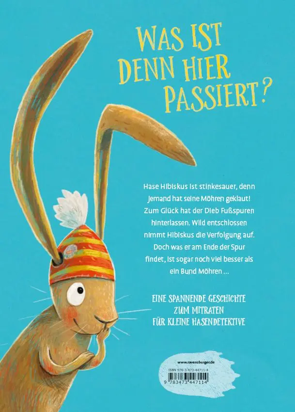 Rückseite: 9783473447114 | Hase Hibiskus und der Möhrenklau | Andreas König | Buch | 32 S. | 2019