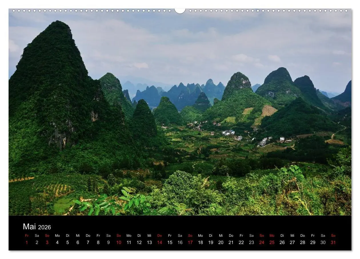 Bild: 9783516007114 | China 2026 - Metropolen und Landschaften (Wandkalender 2026 DIN A2...