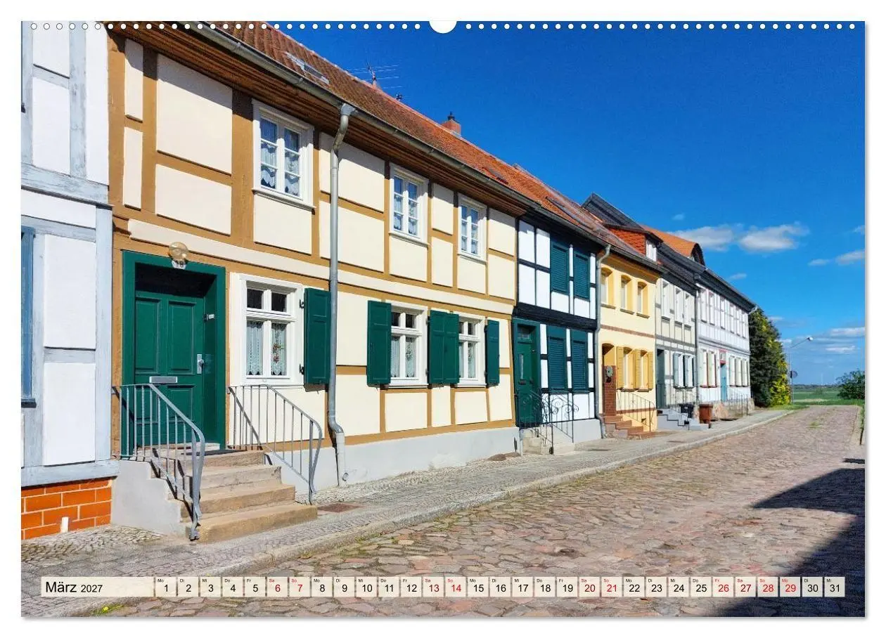Bild: 9783569887114 | Tangermünde - Backstein und Elbe (hochwertiger Premium Wandkalender...