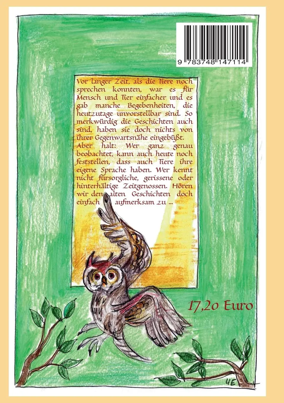 Rückseite: 9783748147114 | Die Märchen der weisen Eule | Theodor Nebl | Taschenbuch | 248 S.