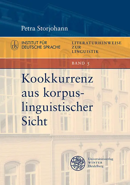 Cover: 9783825367114 | Kookkurrenz aus korpuslinguistischer Sicht | Petra Storjohann | Buch