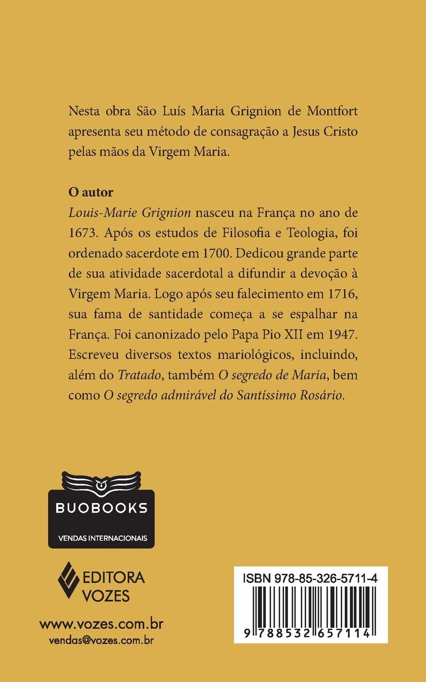 Rückseite: 9788532657114 | Tratado da verdadeira devoção à Santíssima Virgem | Montfort | Buch