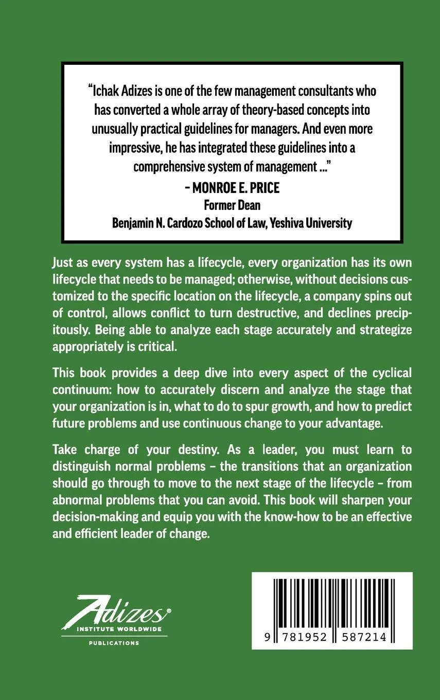 Rückseite: 9781952587214 | Managing Corporate Lifecycles | Predicting Future Problems Today