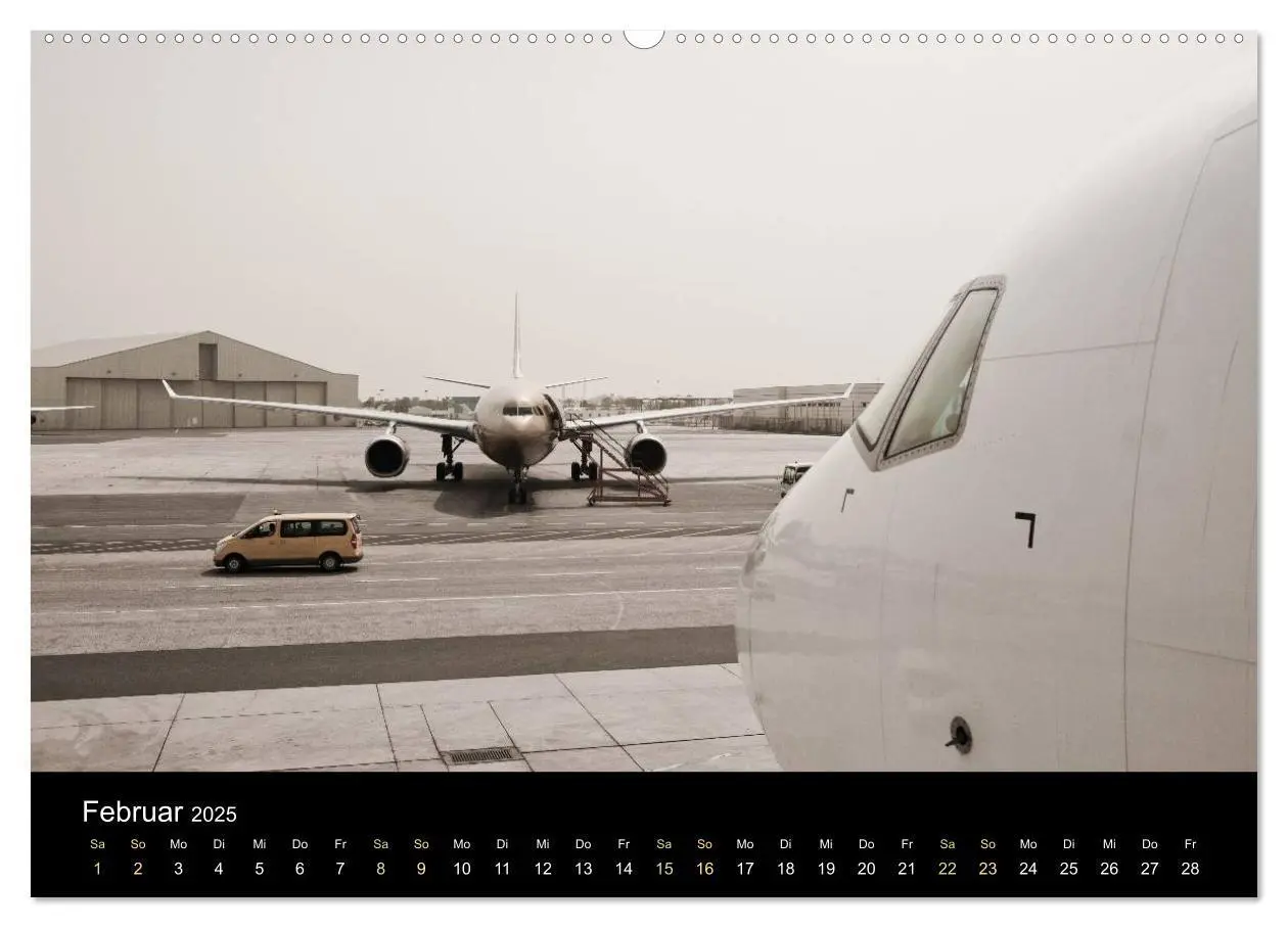 Bild: 9783435817214 | Giant Aviation - Verkehrsluftfahrt (Wandkalender 2025 DIN A2 quer),...