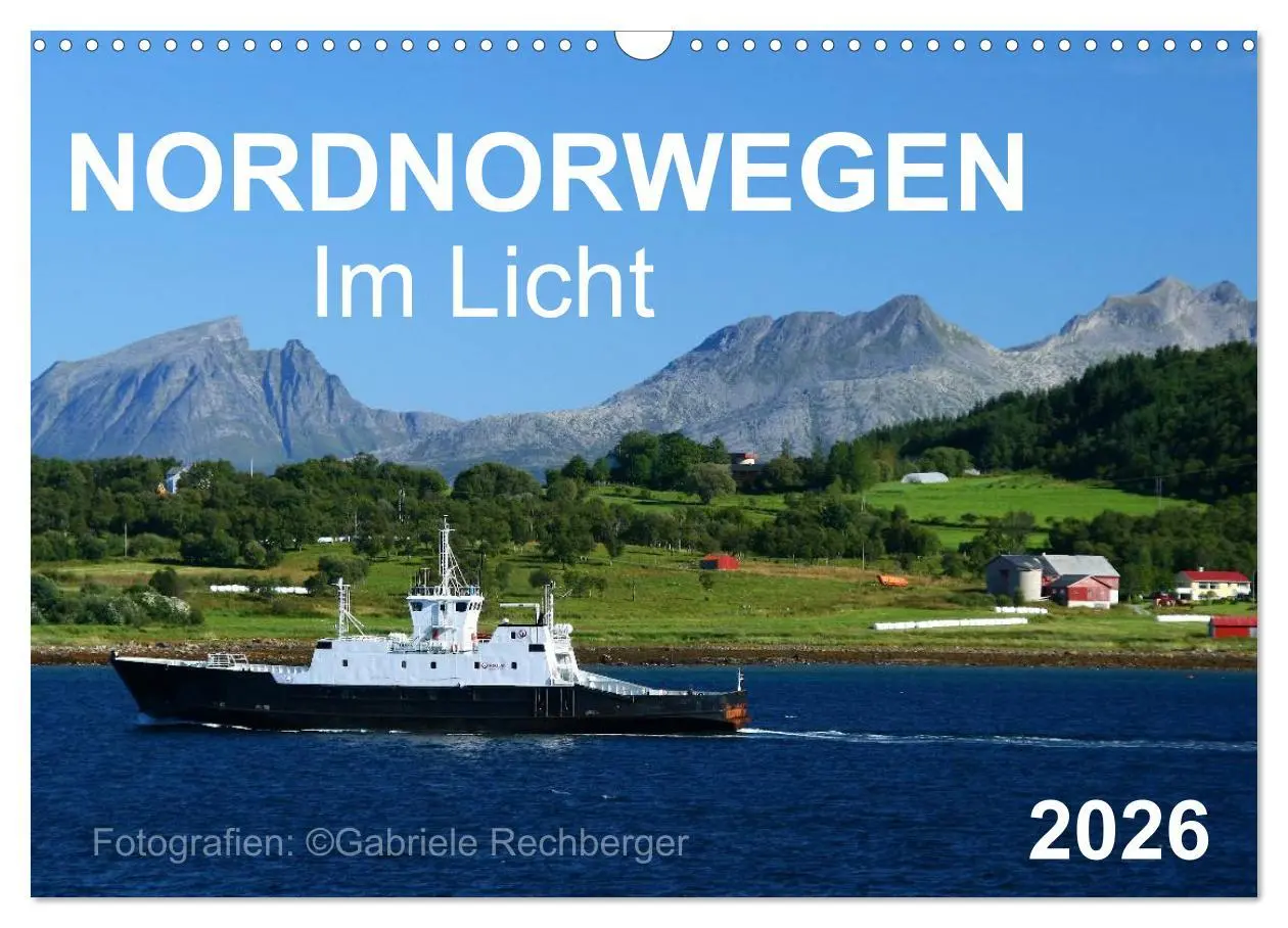 Cover: 9783516097214 | Nordnorwegen im Licht (Wandkalender 2026 DIN A3 quer), CALVENDO...