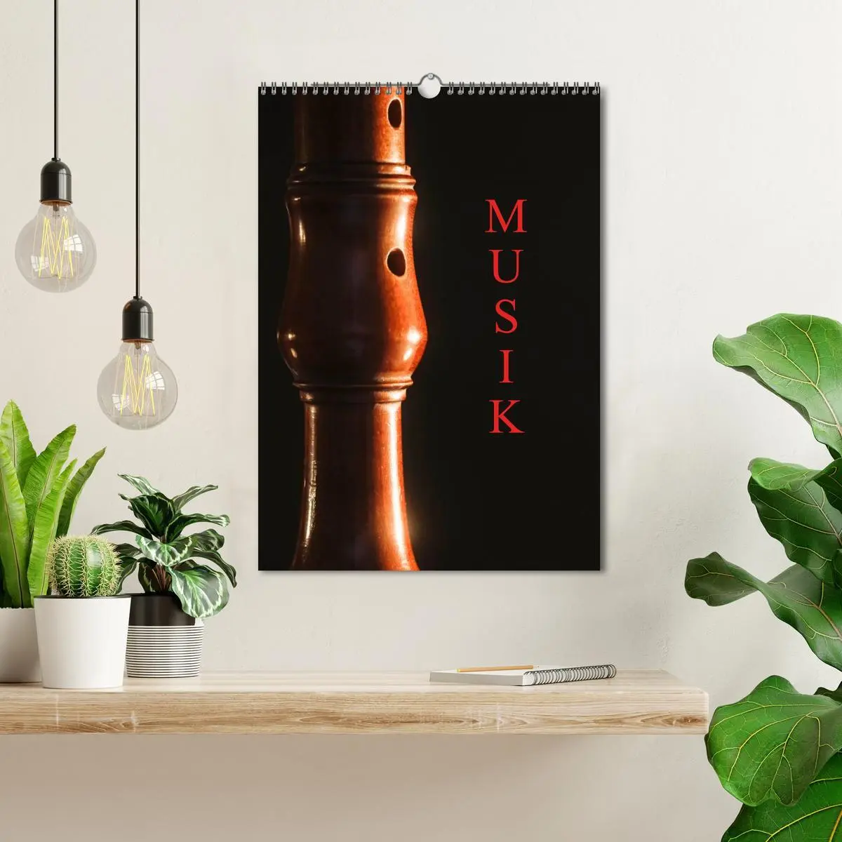 Bild: 9783516477214 | Musik (Wandkalender 2026 DIN A3 hoch), CALVENDO Monatskalender | Jäger