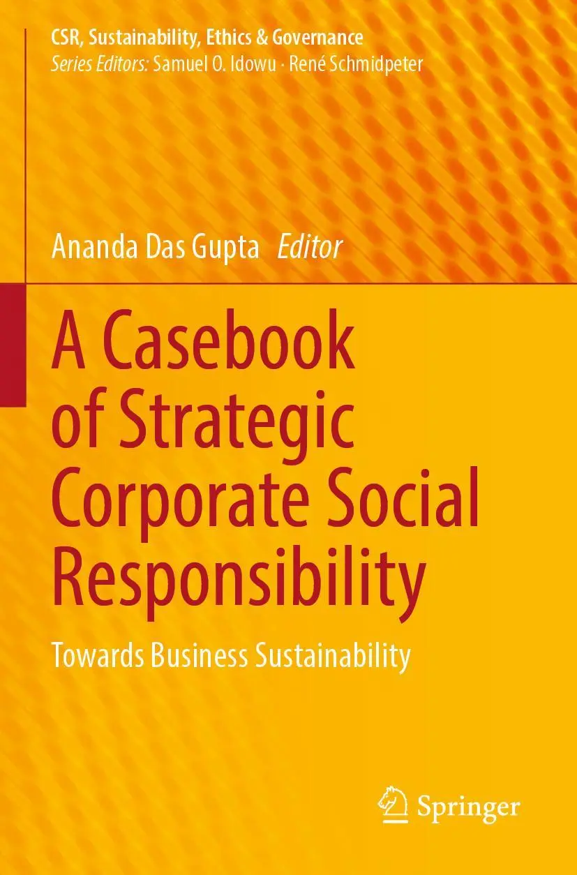Cover: 9789811657214 | A Casebook of Strategic Corporate Social Responsibility | Gupta | Buch