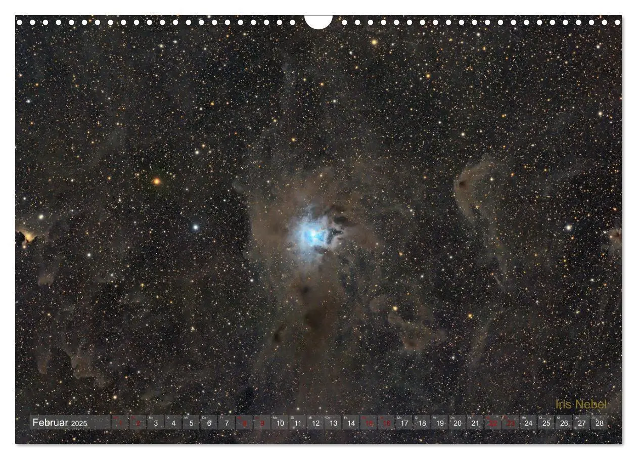Bild: 9783457137314 | Deep Sky Kalender (Wandkalender 2025 DIN A3 quer), CALVENDO...