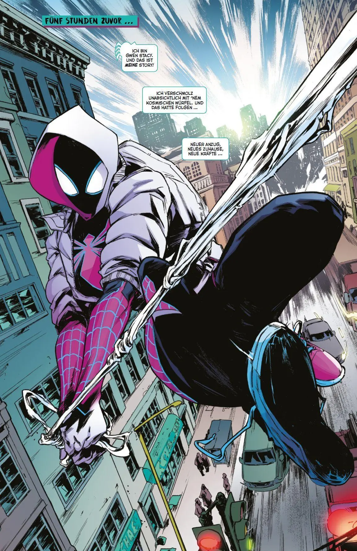 Bild: 9783741647314 | Spider-Gwen: Ghost Spider | Bd. 1: Ein neues Leben | Phillips (u. a.)
