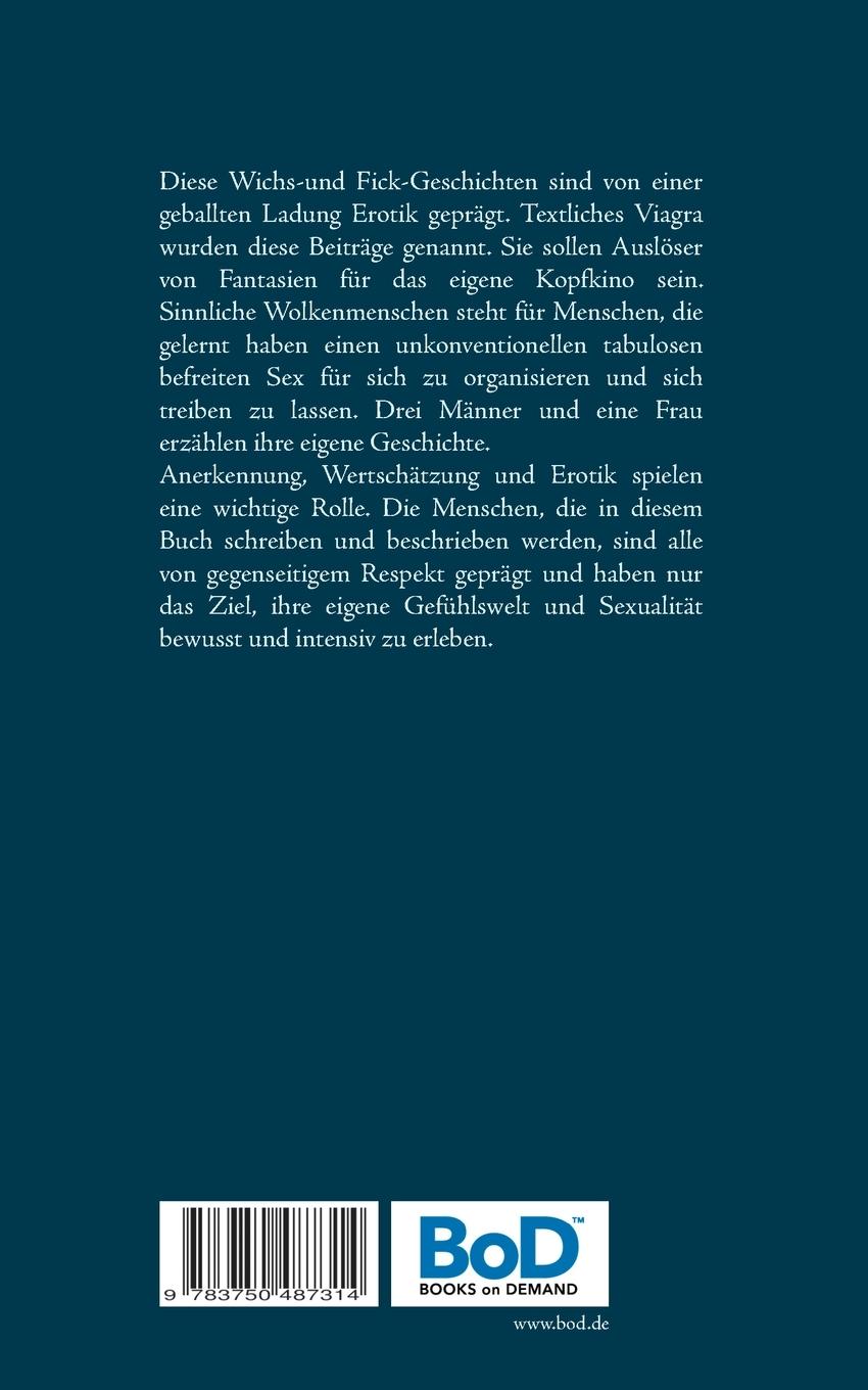 Rückseite: 9783750487314 | Sinnliche Wolkenmenschen | Babara Wolke | Taschenbuch | 196 S. | 2020