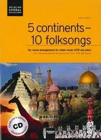 Cover: 9783850617314 | 5 Continents - 10 Folksongs | Taschenbuch | Buch + CD | Deutsch | 2011