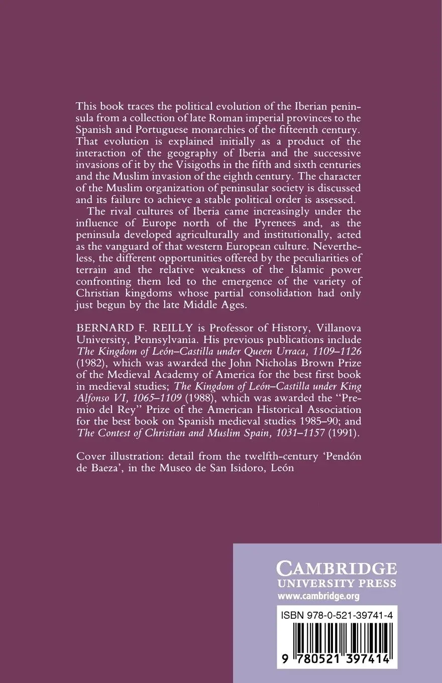 Rückseite: 9780521397414 | The Medieval Spains | Bernard Reilly | Taschenbuch | Englisch | 2010