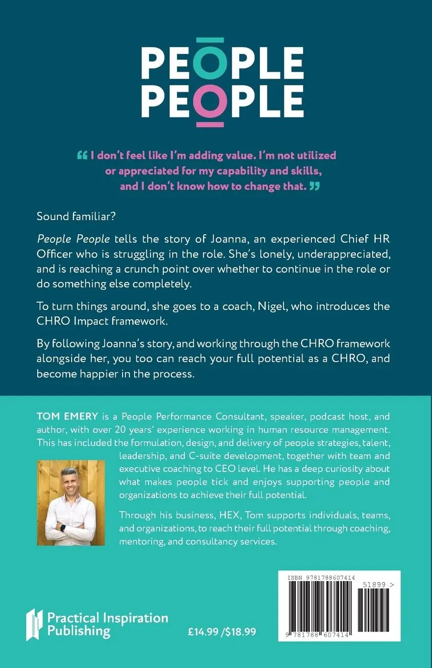 Rückseite: 9781788607414 | People People | Reach your full potential as a Chief HR Officer | Buch