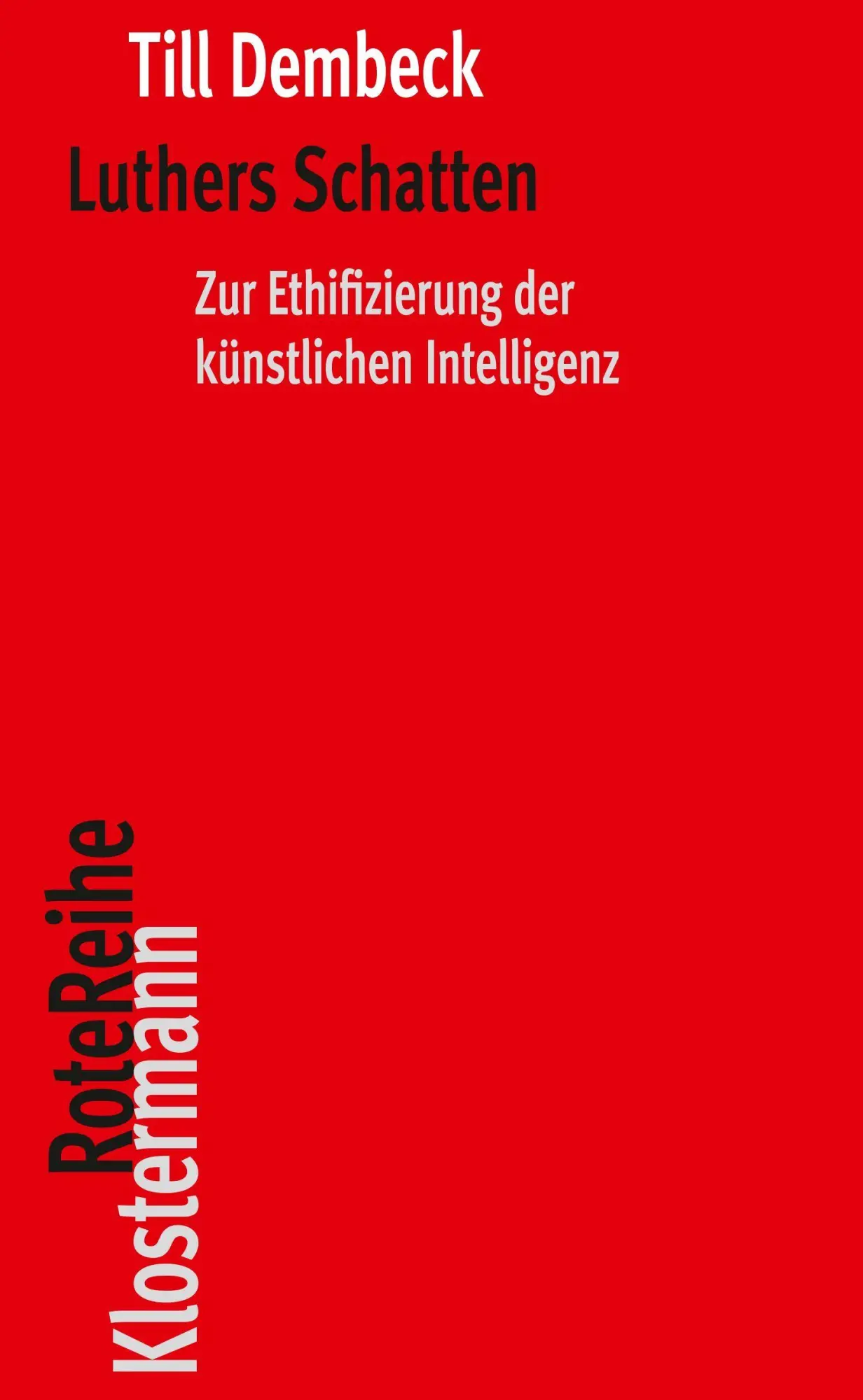 Cover: 9783465047414 | Luthers Schatten | Zur Ethifizierung der Künstlichen Intelligenz