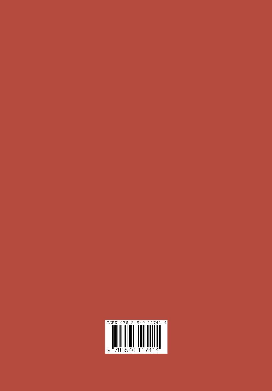 Rückseite: 9783540117414 | Elektrische Schmelzsicherungen für Niederspannung | H. Johann | Buch