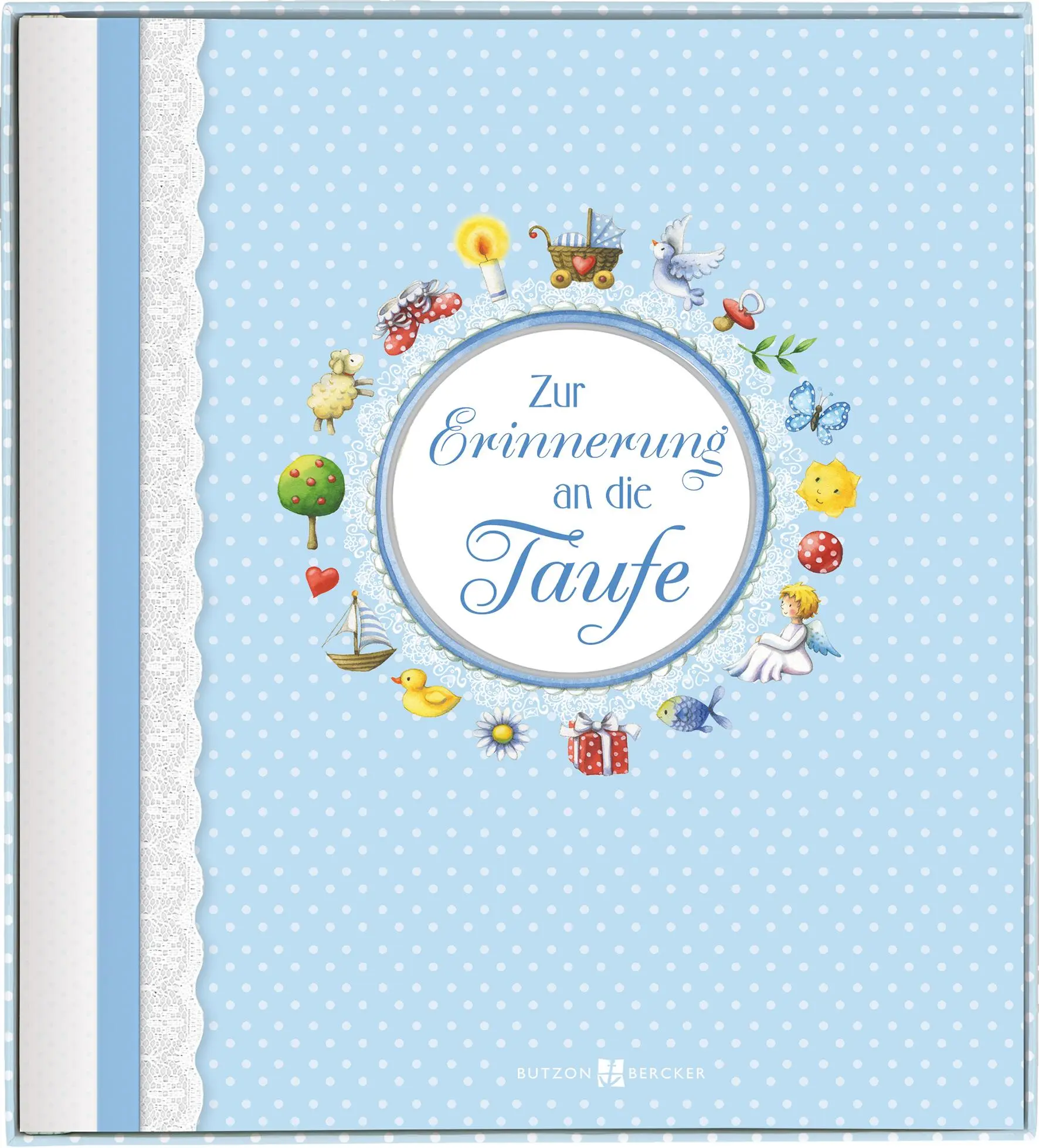 Cover: 9783766627414 | Zur Erinnerung an die Taufe | blau | Nina Chen | Taschenbuch | 48 S.