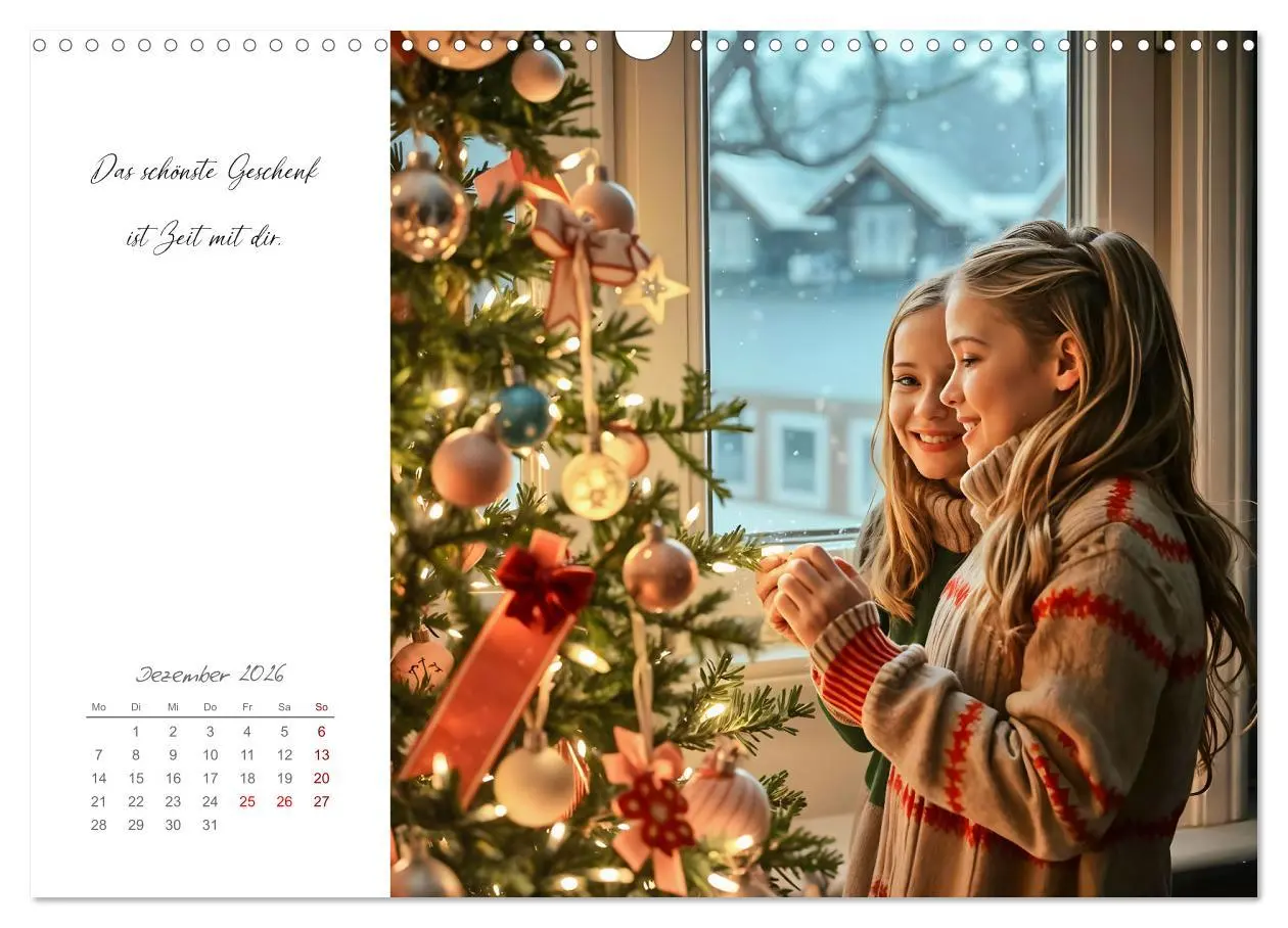 Bild: 9783457287514 | Schwesterzeit - Mit dir ist jeder Tag besonders (Wandkalender 2026...