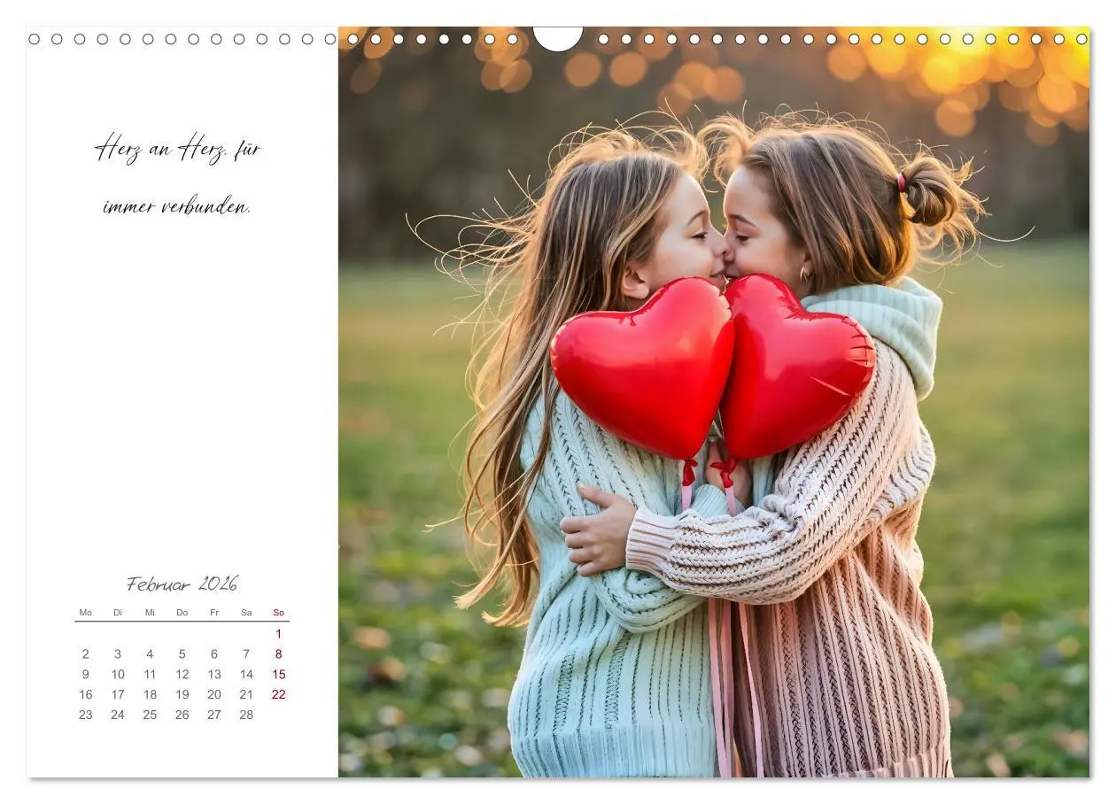 Bild: 9783457287514 | Schwesterzeit - Mit dir ist jeder Tag besonders (Wandkalender 2026...