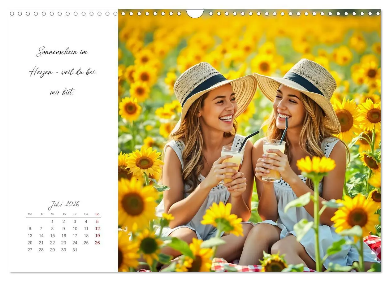 Bild: 9783457287514 | Schwesterzeit - Mit dir ist jeder Tag besonders (Wandkalender 2026...