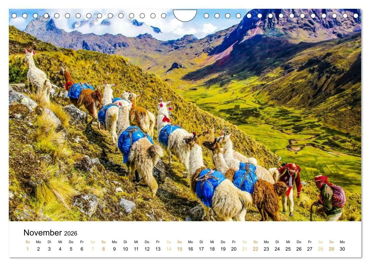 Bild: 9783516687514 | Qhapaq Ñan - die Königsstrasse der Anden (Wandkalender 2026 DIN A4...