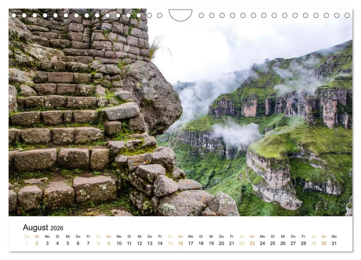 Bild: 9783516687514 | Qhapaq Ñan - die Königsstrasse der Anden (Wandkalender 2026 DIN A4...
