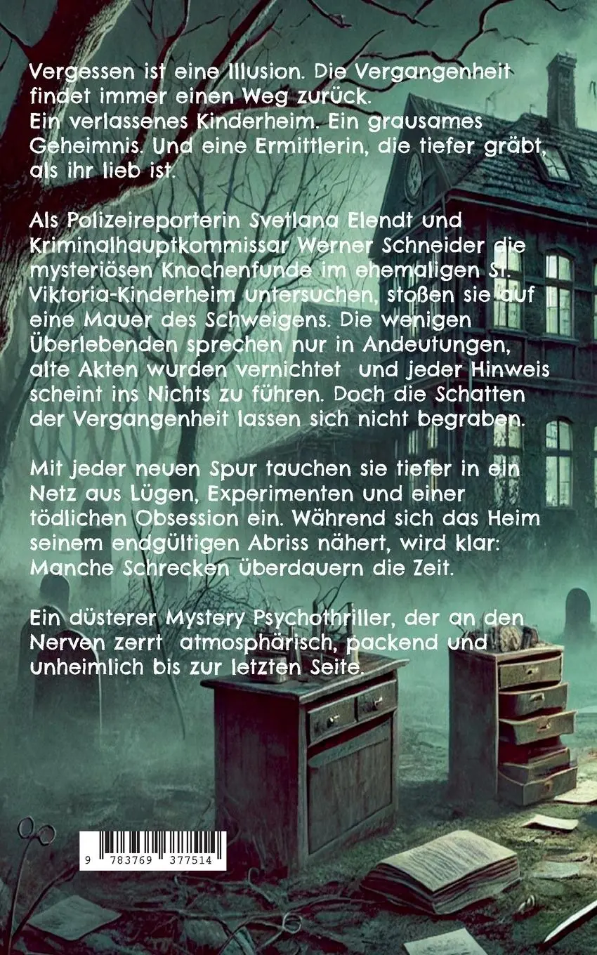 Rückseite: 9783769377514 | Das Heim des Hüftensammlers | Ein Mystery-Psychothriller | Traeder