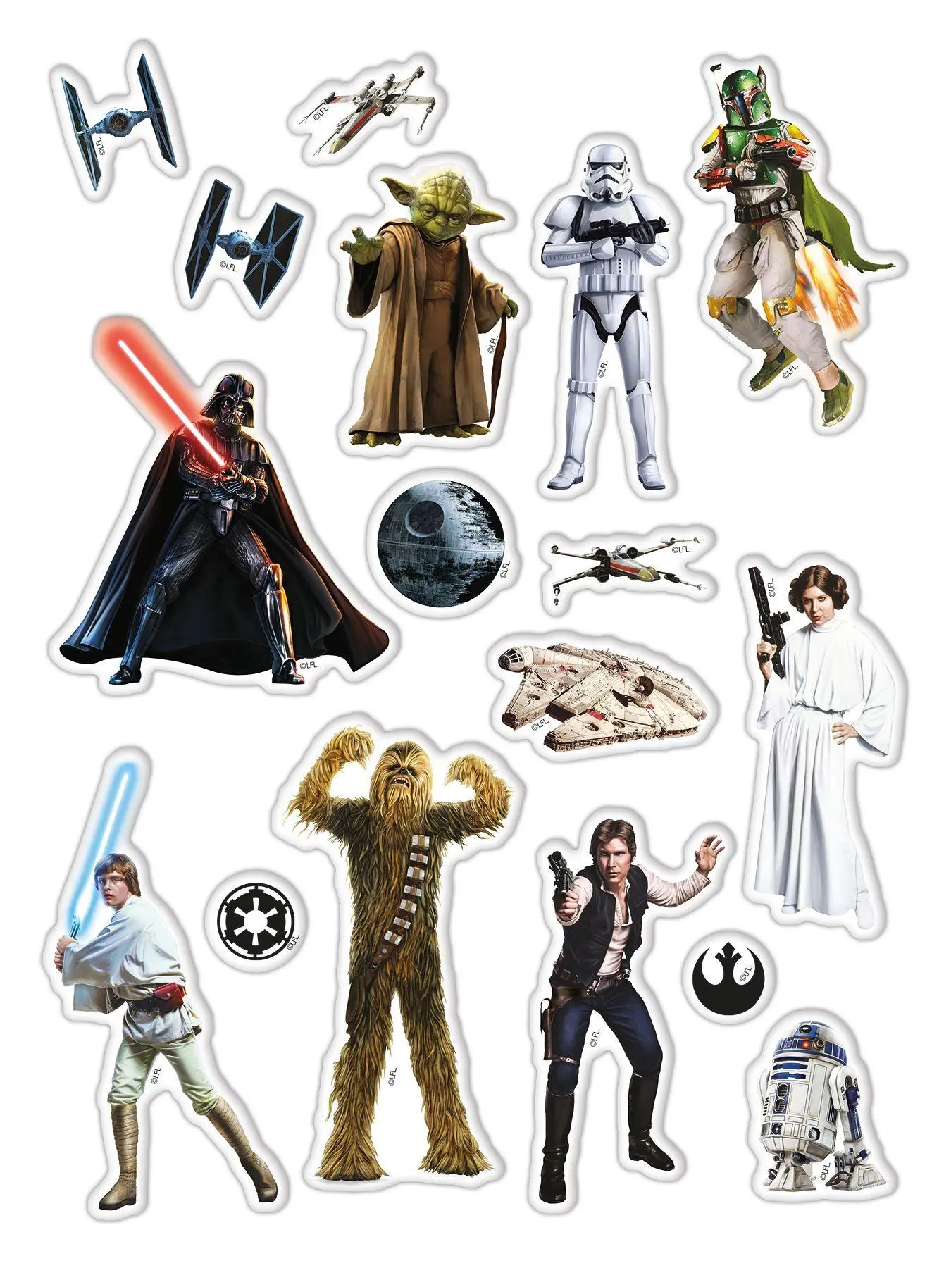 Bild: 9783833247514 | Star Wars: Malspaß mit 3D-Stickern | Panini | Taschenbuch | 48 S.