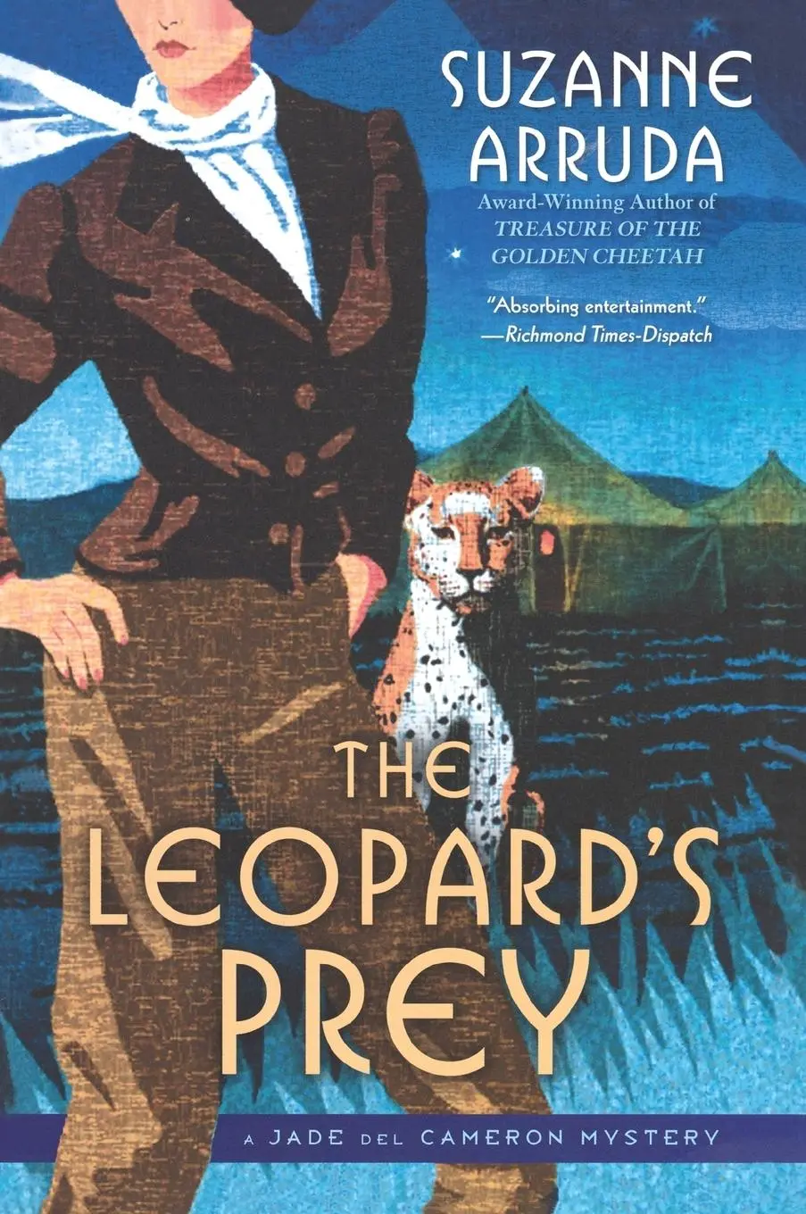 Cover: 9780451227614 | The Leopard's Prey | A Jade del Cameron Mystery | Suzanne Arruda