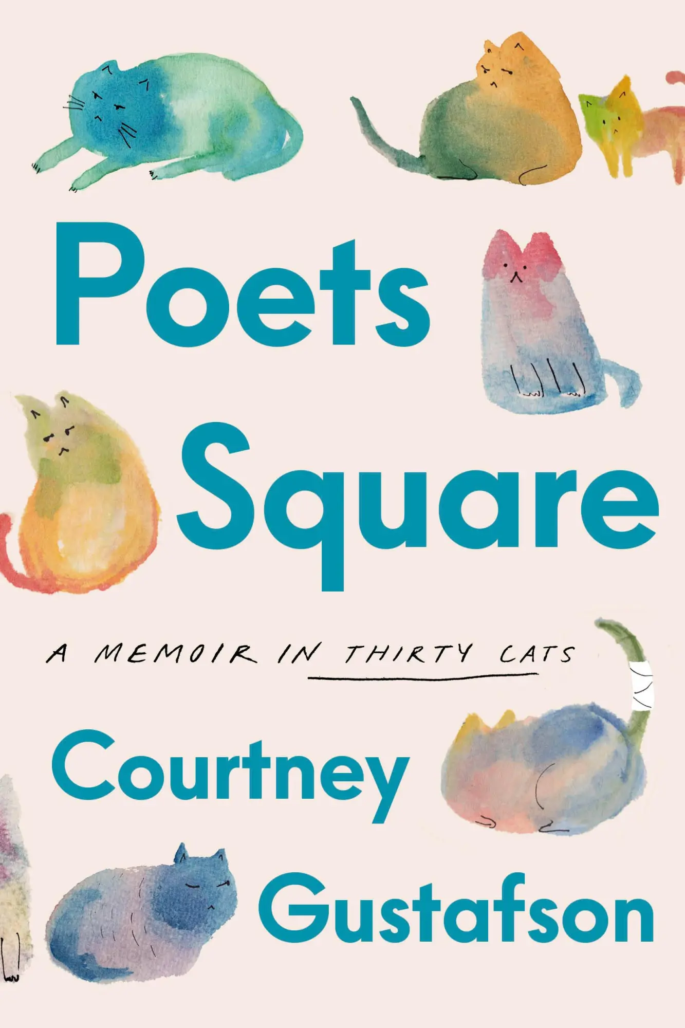 Cover: 9780593727614 | Poets Square | A Memoir in Thirty Cats | Courtney Gustafson | Buch