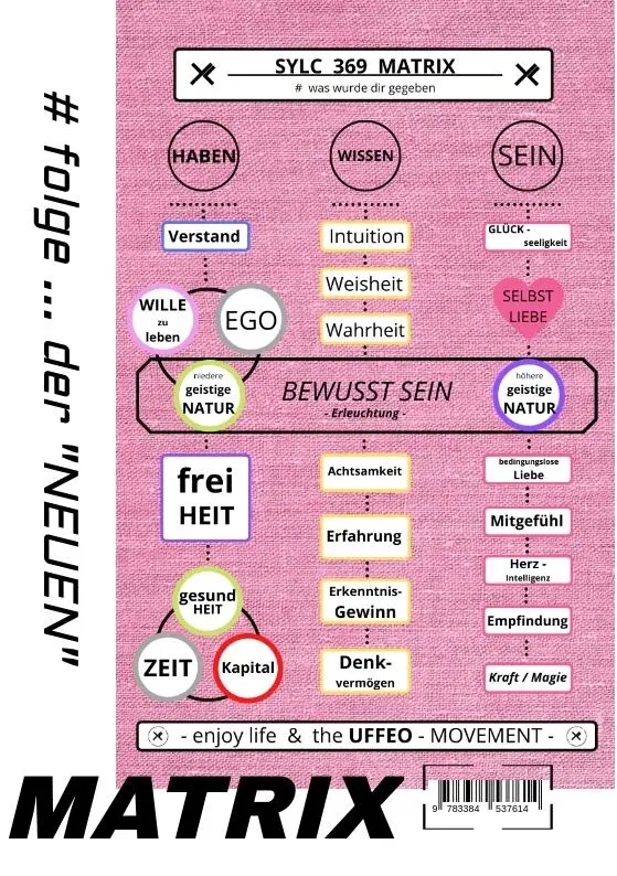 Rückseite: 9783384537614 | SYLC 369 MATRIX : Der WERTE - Kompass / Version : M / Der Standard