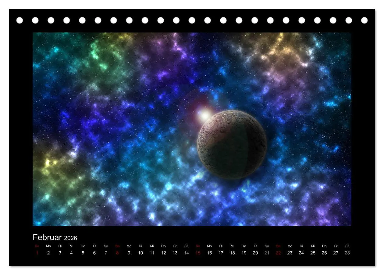 Bild: 9783457727614 | Magisches Universum (Tischkalender 2026 DIN A5 quer), CALVENDO...