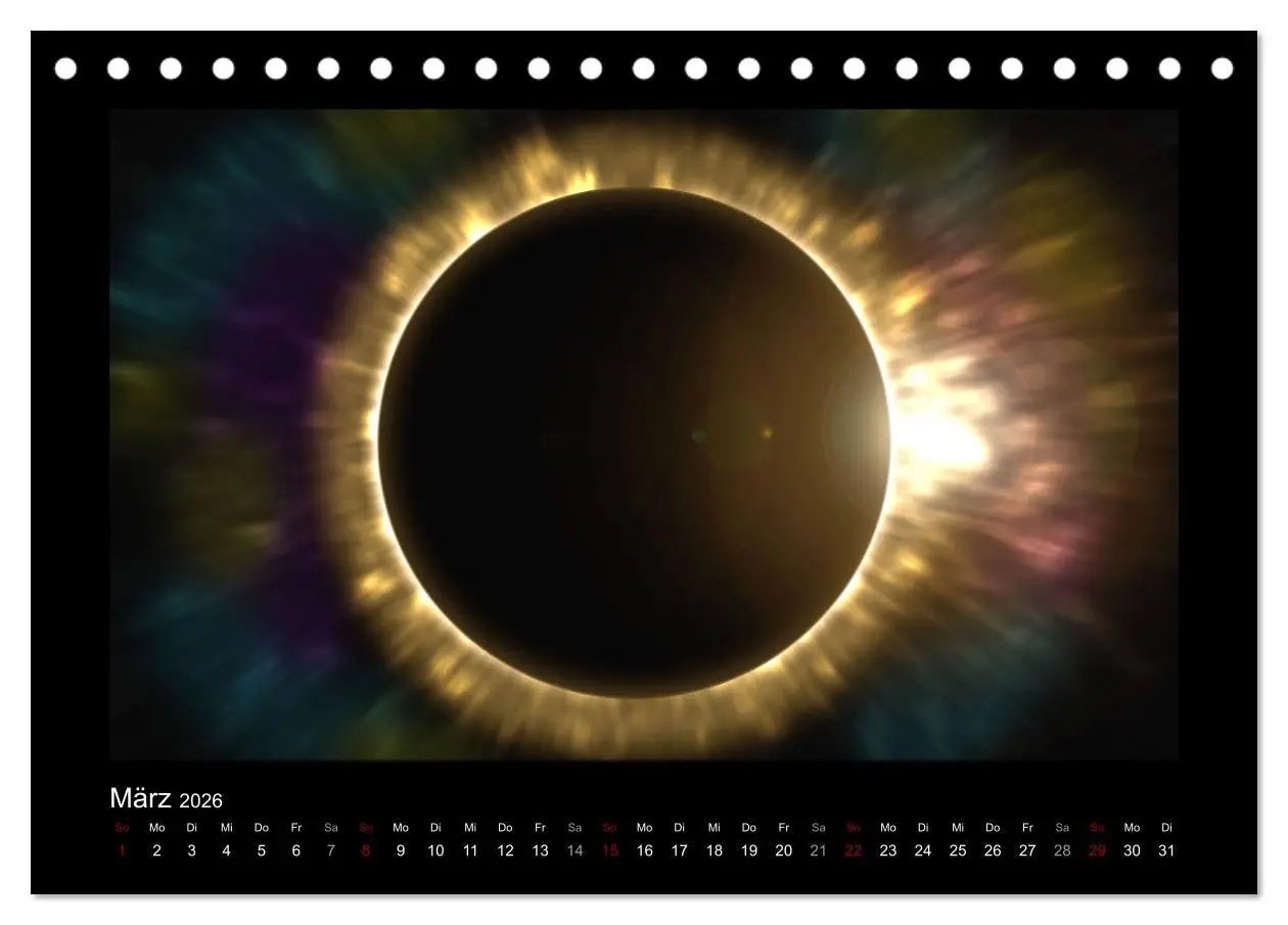 Bild: 9783457727614 | Magisches Universum (Tischkalender 2026 DIN A5 quer), CALVENDO...