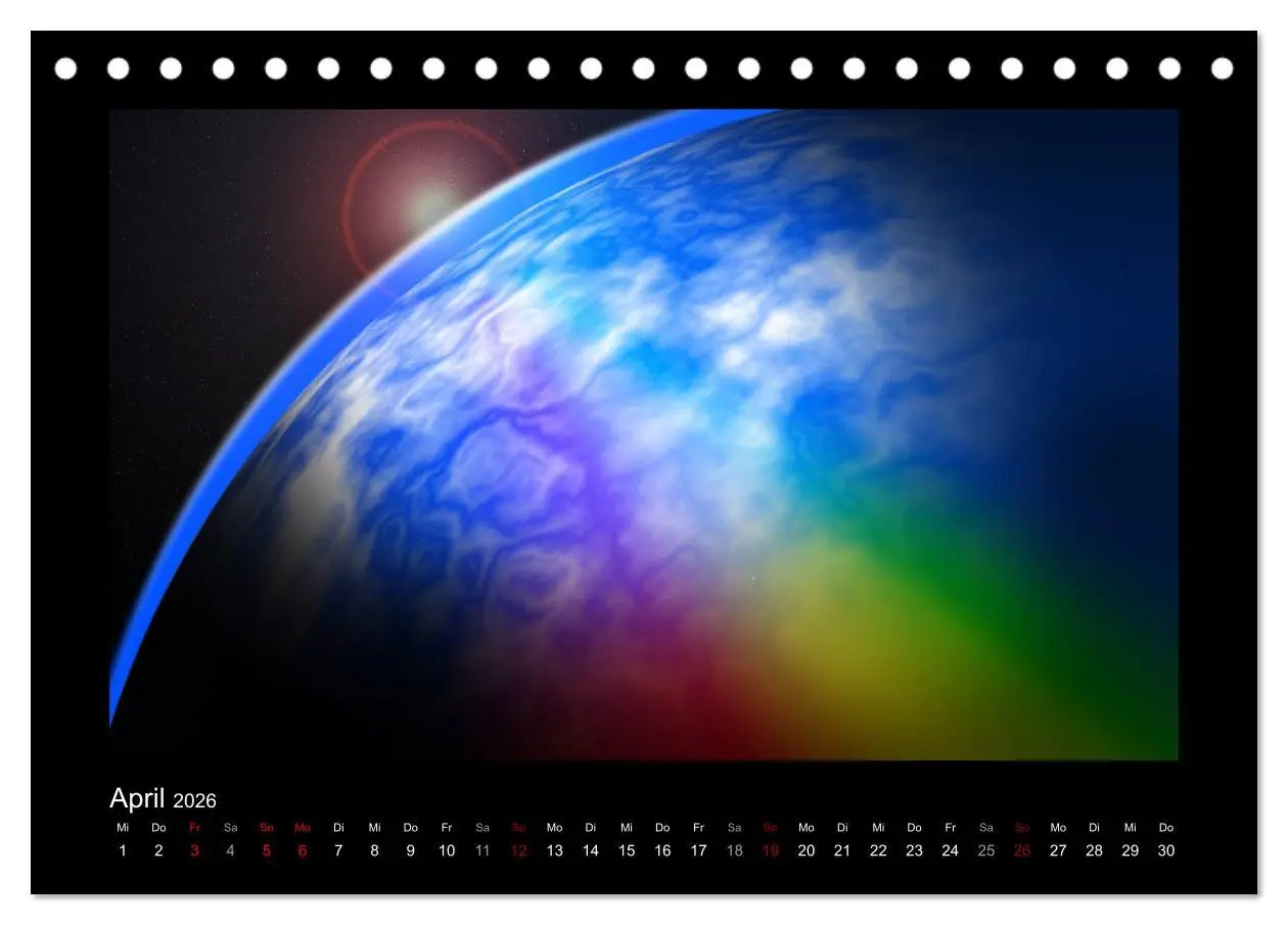 Bild: 9783457727614 | Magisches Universum (Tischkalender 2026 DIN A5 quer), CALVENDO...