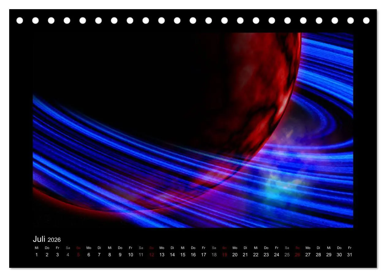 Bild: 9783457727614 | Magisches Universum (Tischkalender 2026 DIN A5 quer), CALVENDO...