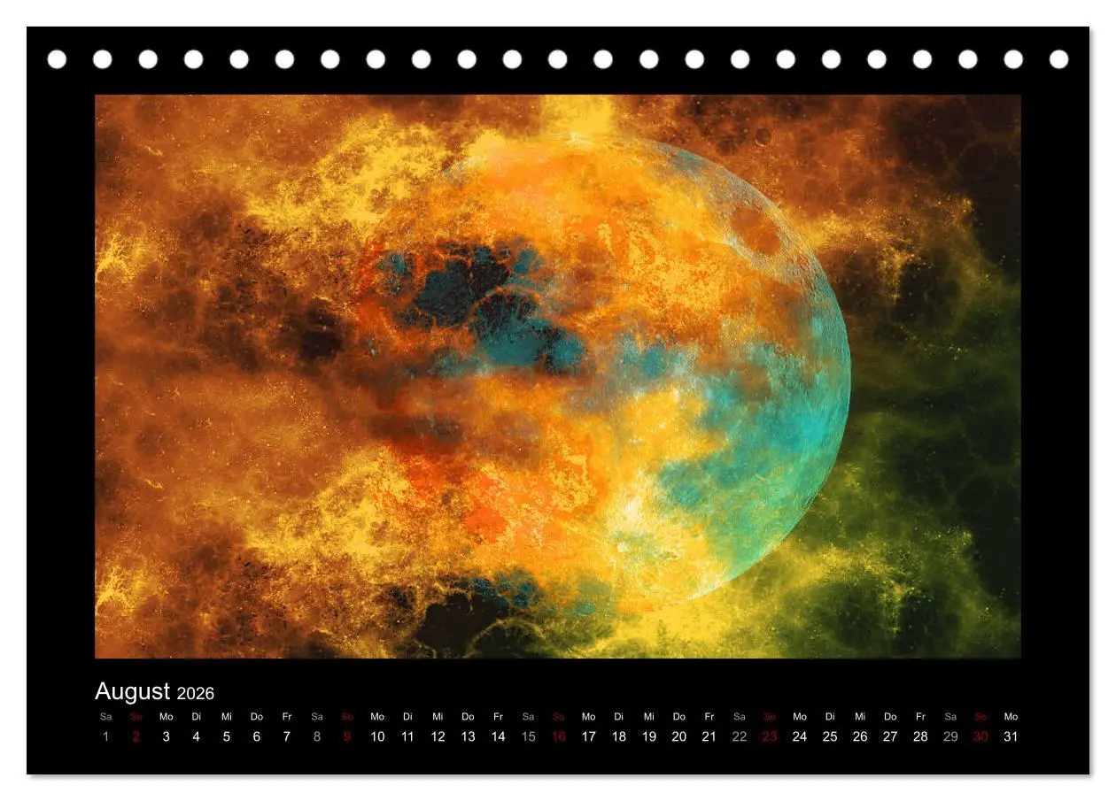 Bild: 9783457727614 | Magisches Universum (Tischkalender 2026 DIN A5 quer), CALVENDO...