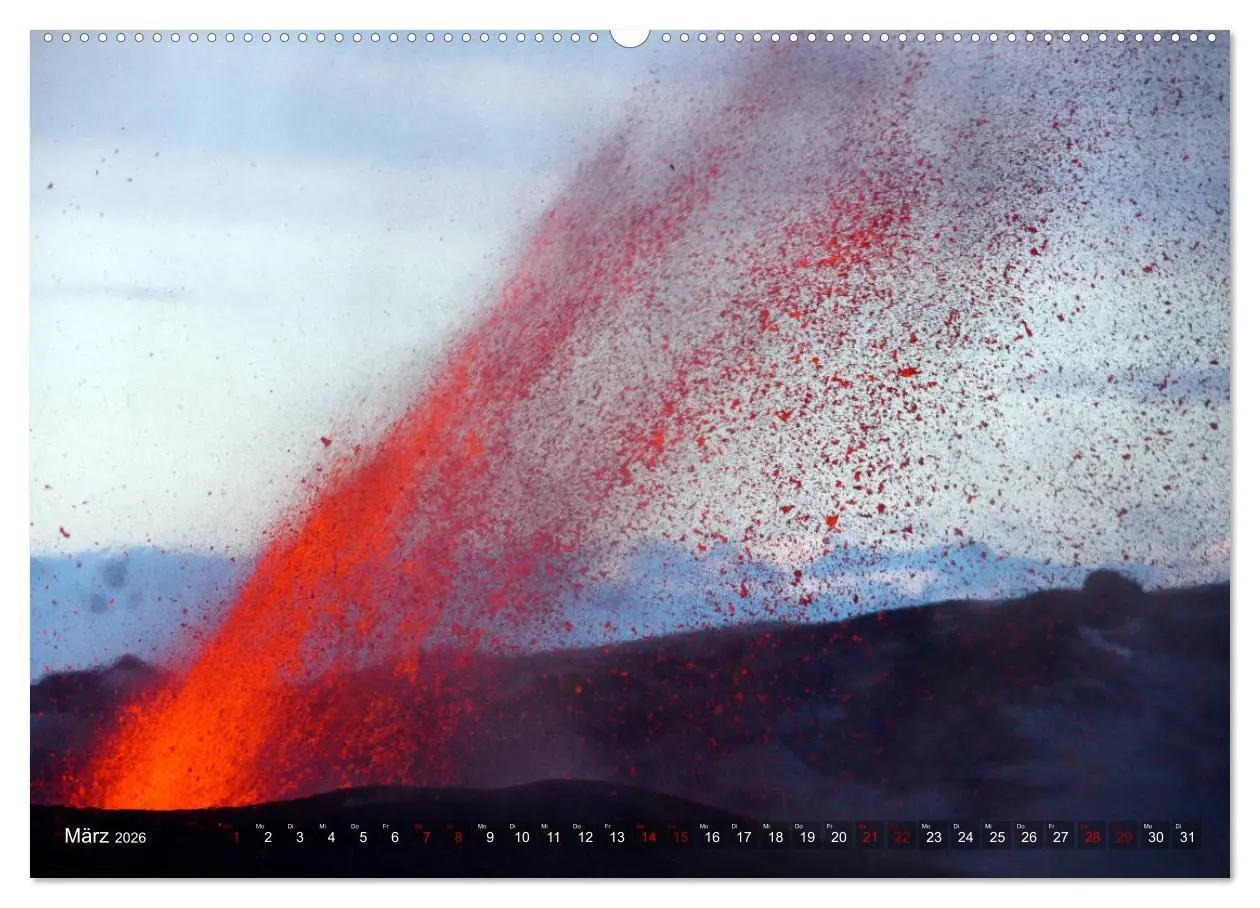 Bild: 9783457897614 | Vulkane - Magma, Lava, Eruptionen (Wandkalender 2026 DIN A2 quer),...