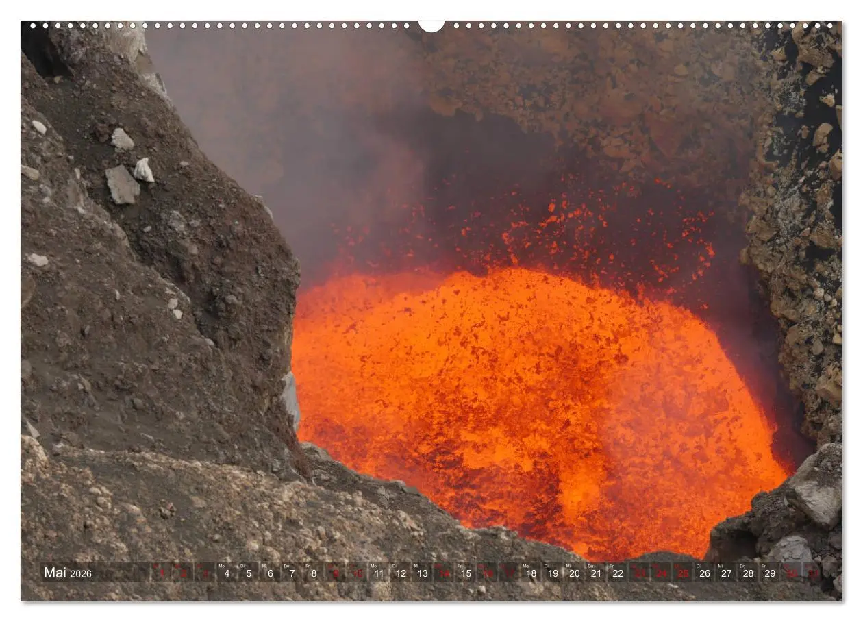 Bild: 9783457897614 | Vulkane - Magma, Lava, Eruptionen (Wandkalender 2026 DIN A2 quer),...