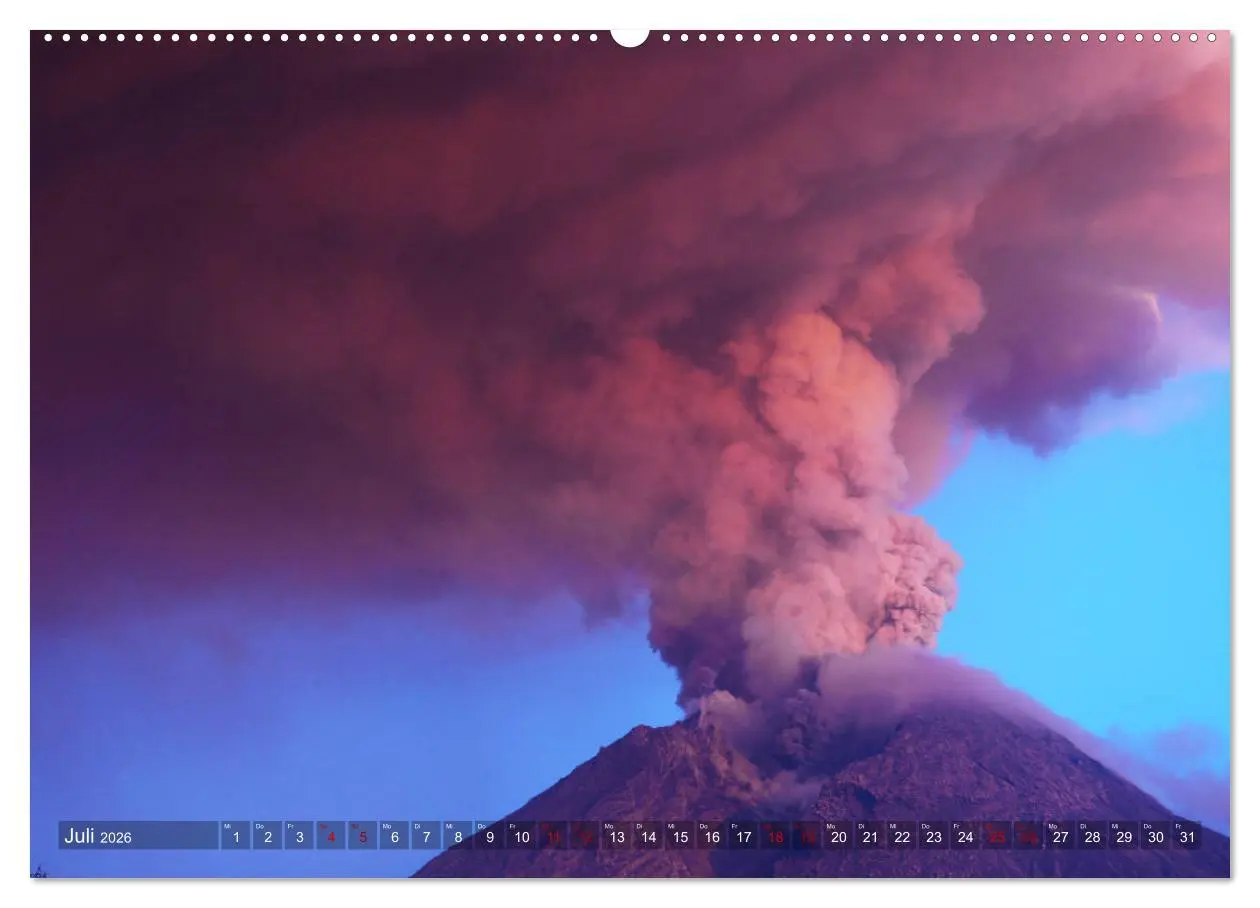 Bild: 9783457897614 | Vulkane - Magma, Lava, Eruptionen (Wandkalender 2026 DIN A2 quer),...