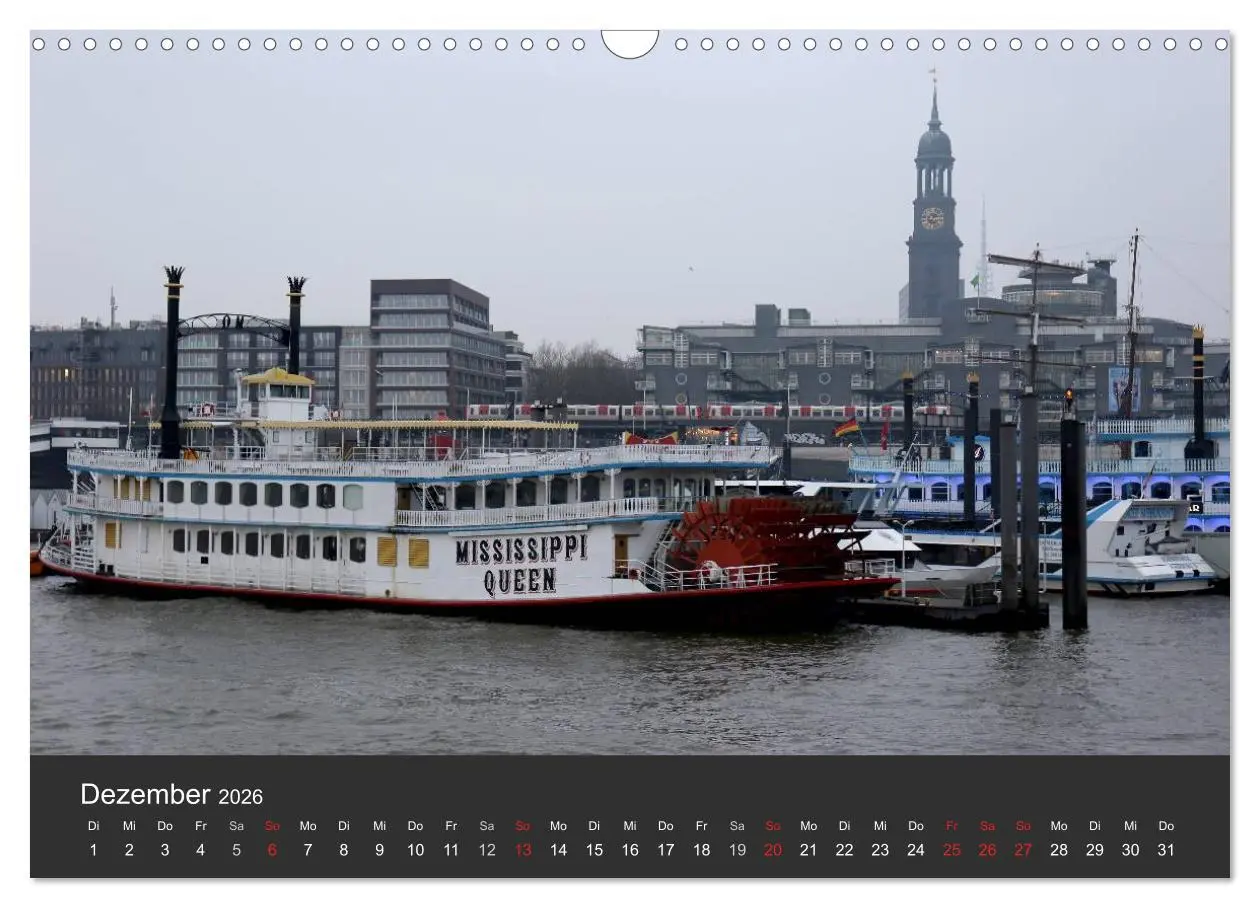 Bild: 9783457967614 | Hafen Hamburg 2026 (Wandkalender 2026 DIN A3 quer), CALVENDO...