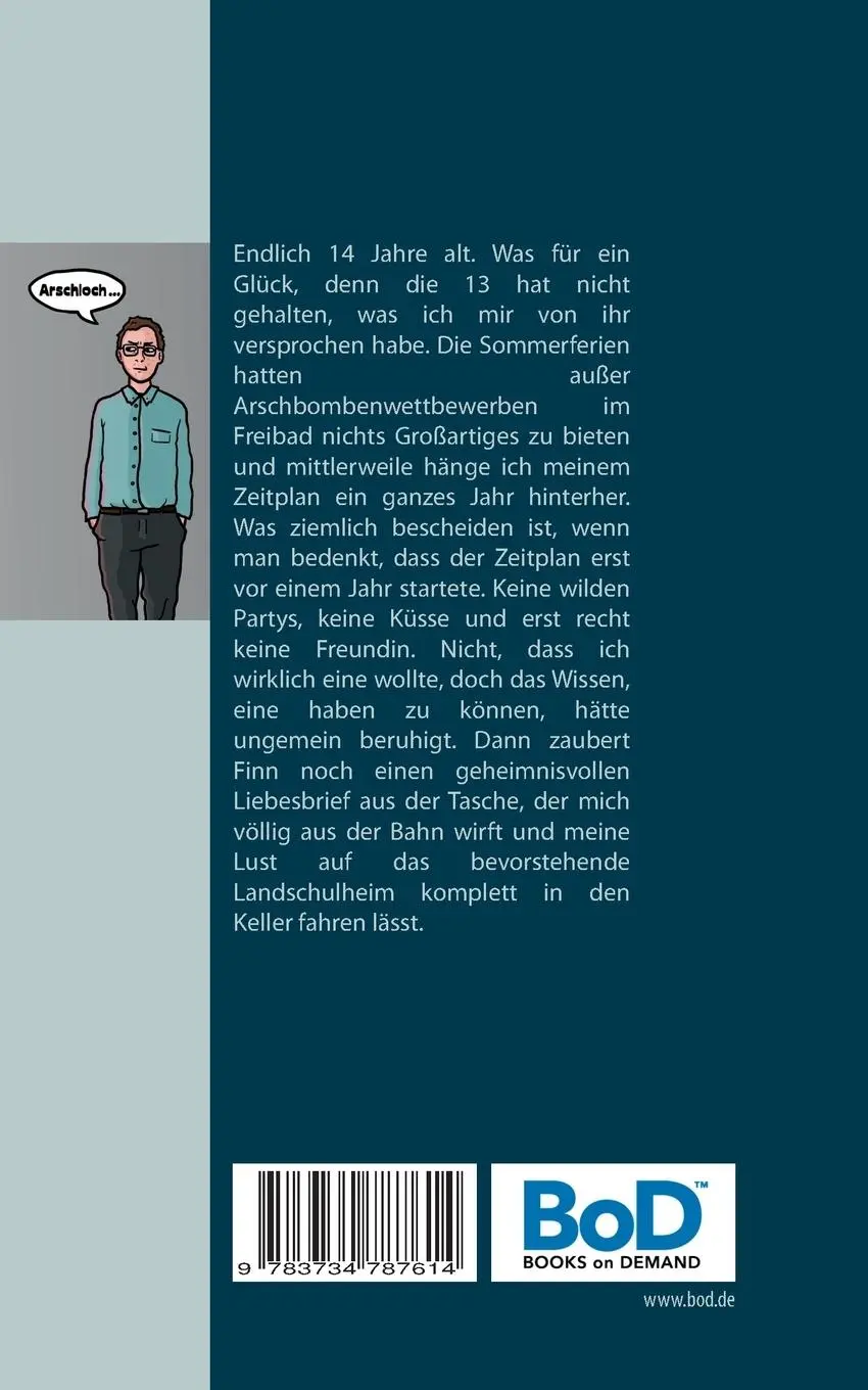 Rückseite: 9783734787614 | Die Pubertät ist ein Arschloch (hoch 2) | Thorsten Peter | Taschenbuch