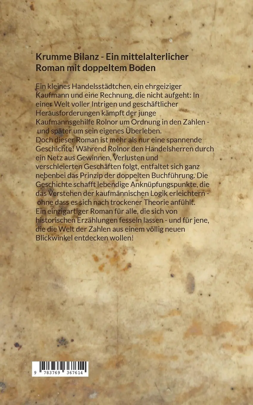 Rückseite: 9783769367614 | Krumme Geschäfte | Hans-Ulrich Daab | Taschenbuch | 140 S. | Deutsch