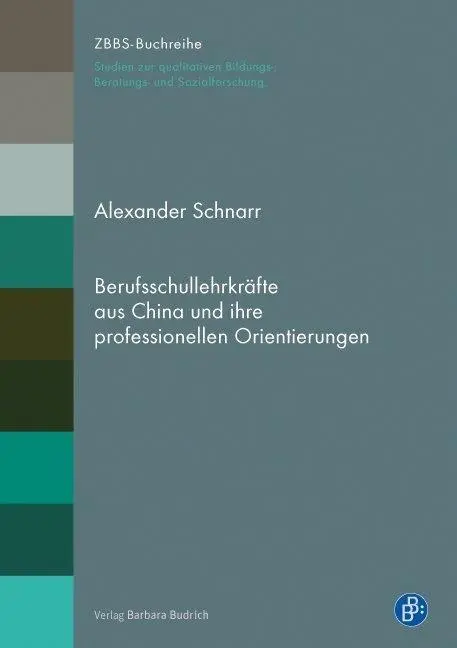 Cover: 9783847407614 | Berufsschullehrkräfte aus China und ihre professionellen...