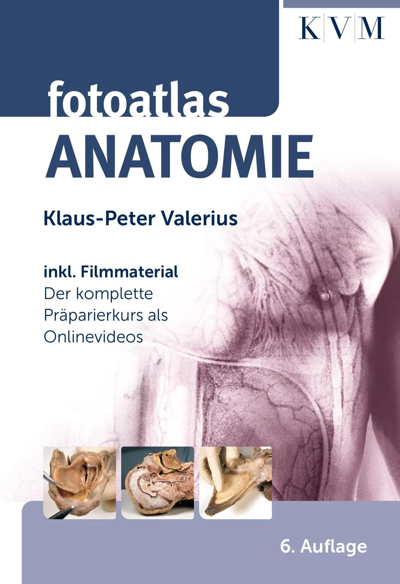 Cover: 9783868677614 | Fotoatlas Anatomie | Inkl. Onlinevideos des Präparierkurses | Valerius