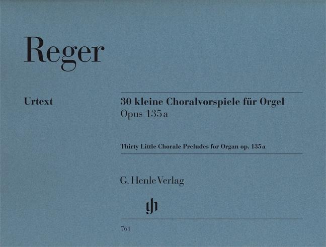 Cover: 9790201807614 | 30 Kleine Choralvorspiele Opus 135A | Besetzung: Orgel | Michael Kube