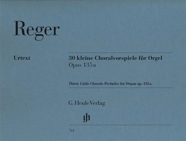 Cover: 9790201807614 | 30 Kleine Choralvorspiele Opus 135A | Besetzung: Orgel | Michael Kube