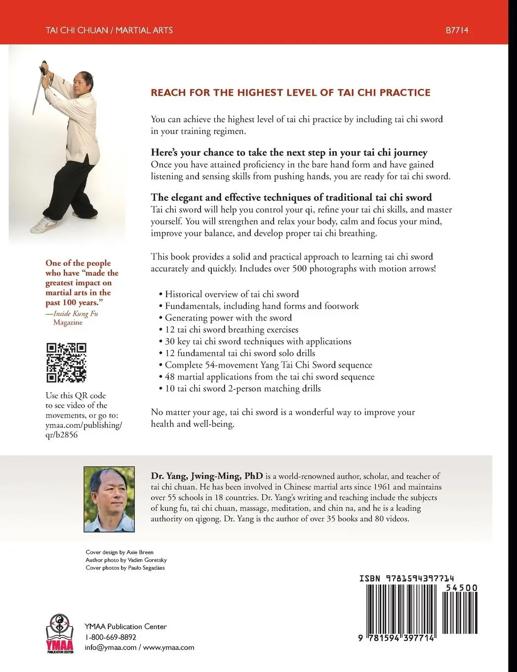 Rückseite: 9781594397714 | Tai Chi Sword Classical Yang Style | Jwing-Ming Yang | Buch | Gebunden