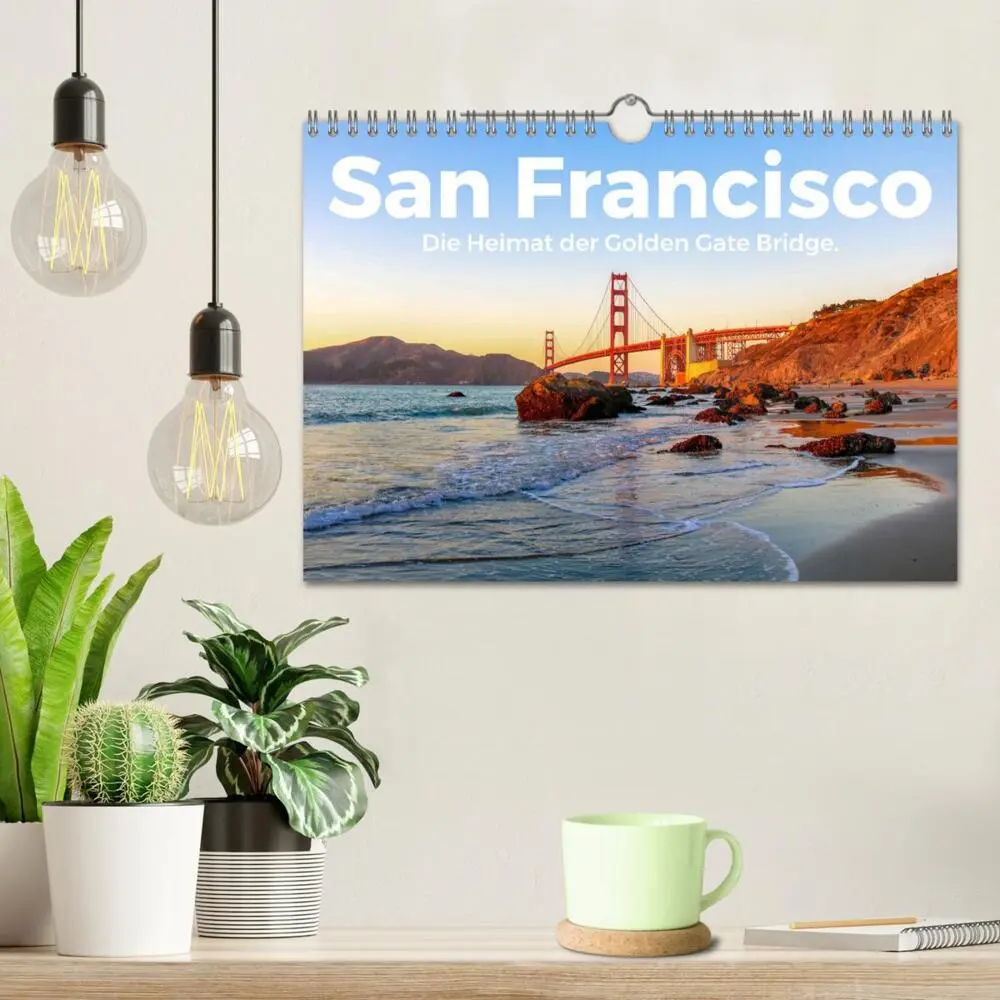 Bild: 9783435007714 | San Francisco - Die Heimat der Golden Gate Bridge. (Wandkalender...